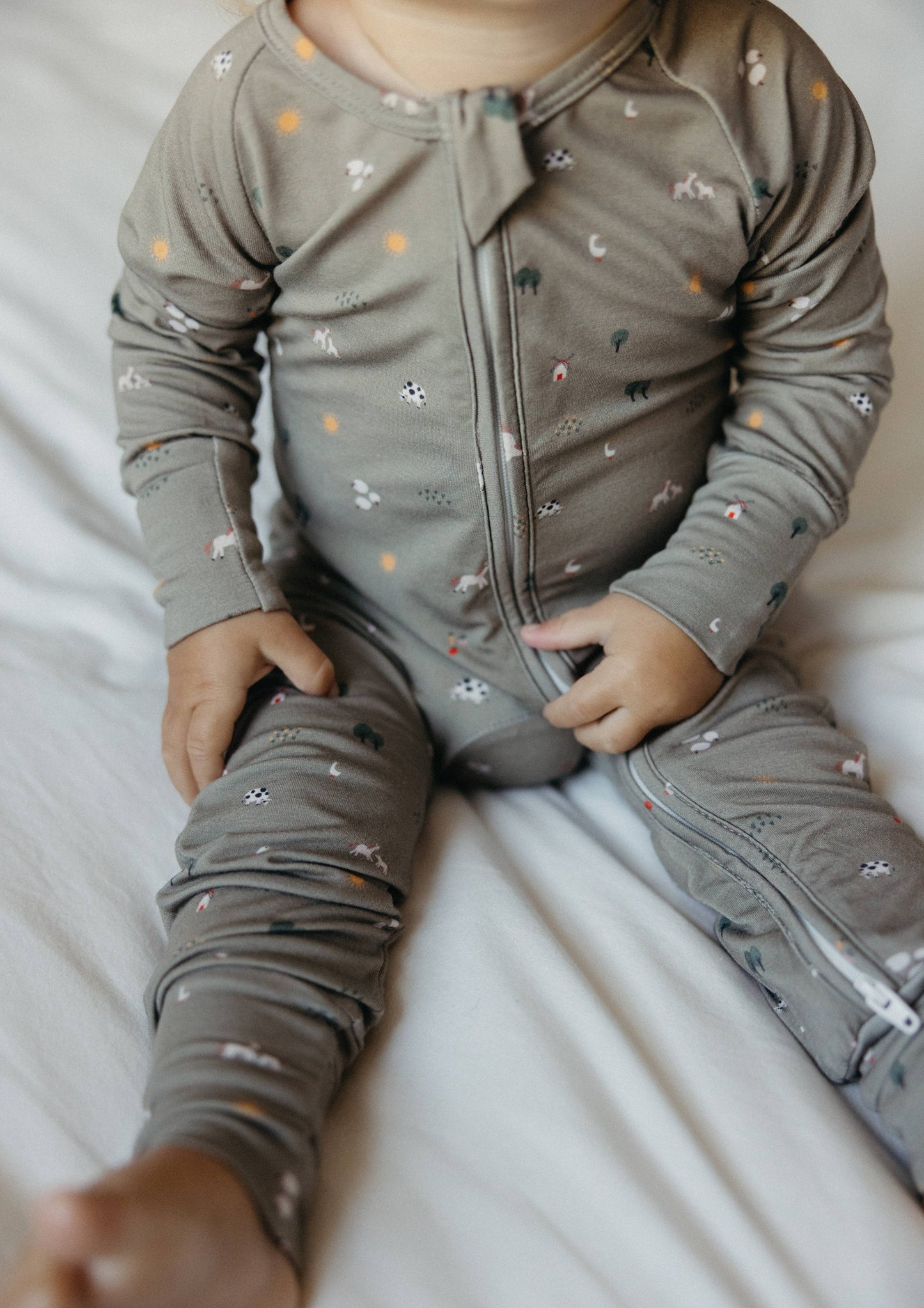 Barnyard Zip Pajamas