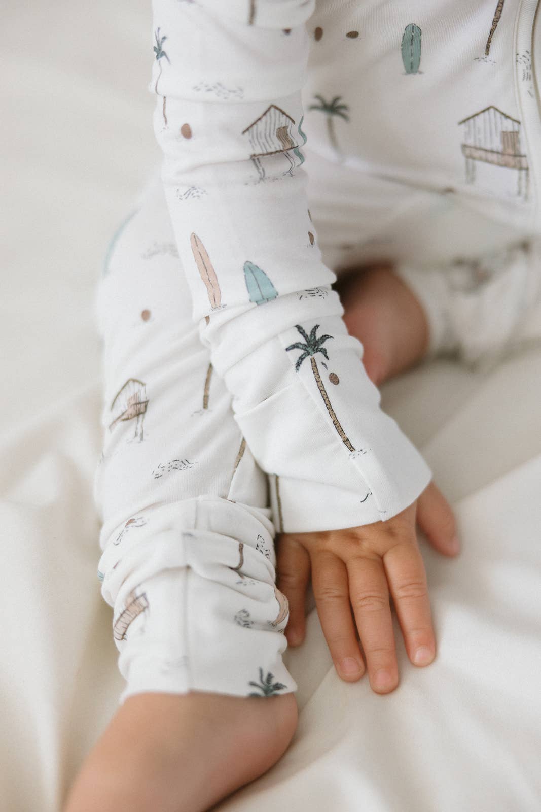 Beach Bum Zip Pajamas