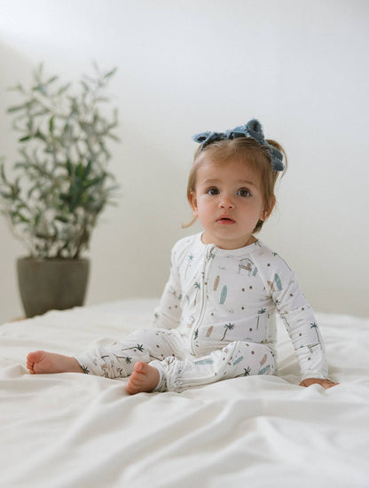 Beach Bum Zip Pajamas
