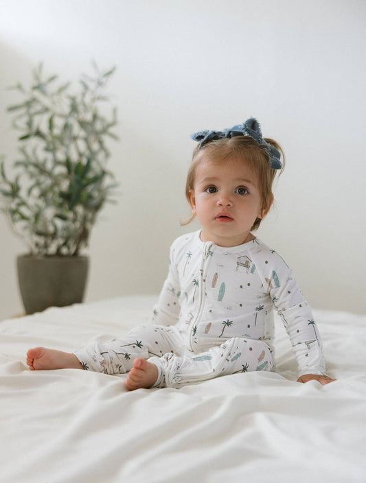 Beach Bum Zip Pajamas