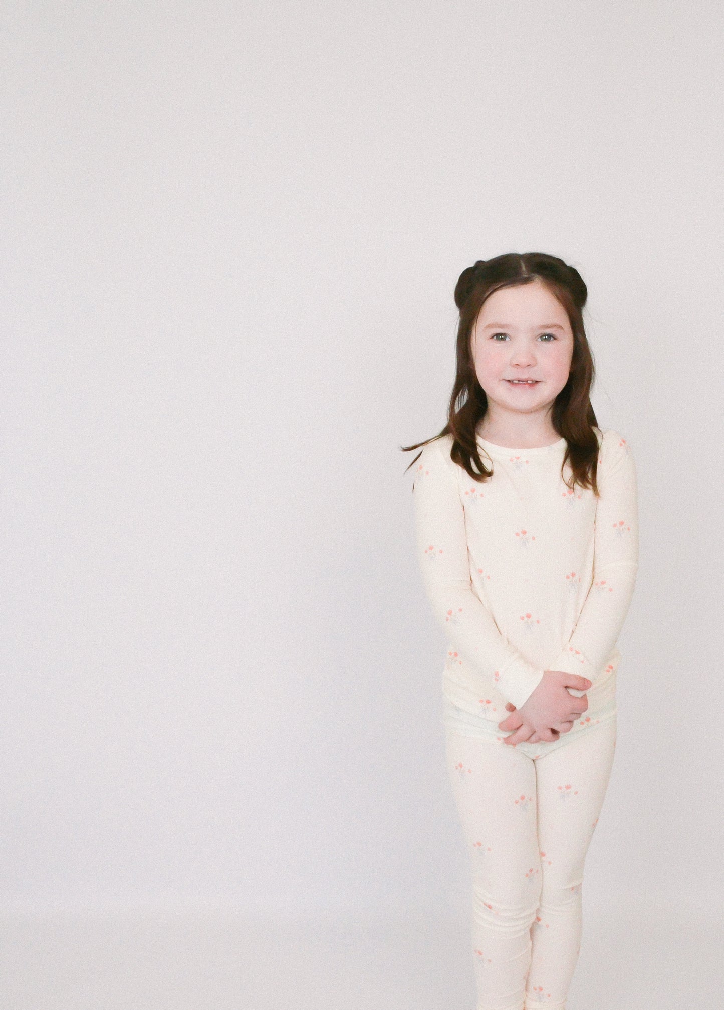 Bowquet Ribbed Bamboo Pajama Set