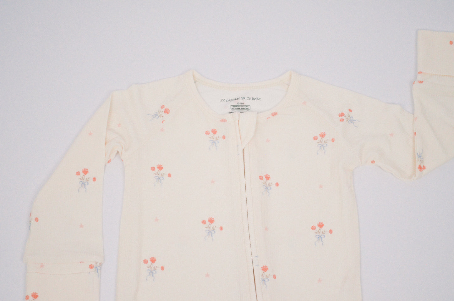 Bowquet Ribbed Bamboo Convertible Romper