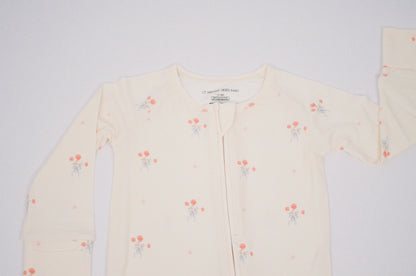 Bowquet Ribbed Bamboo Convertible Romper