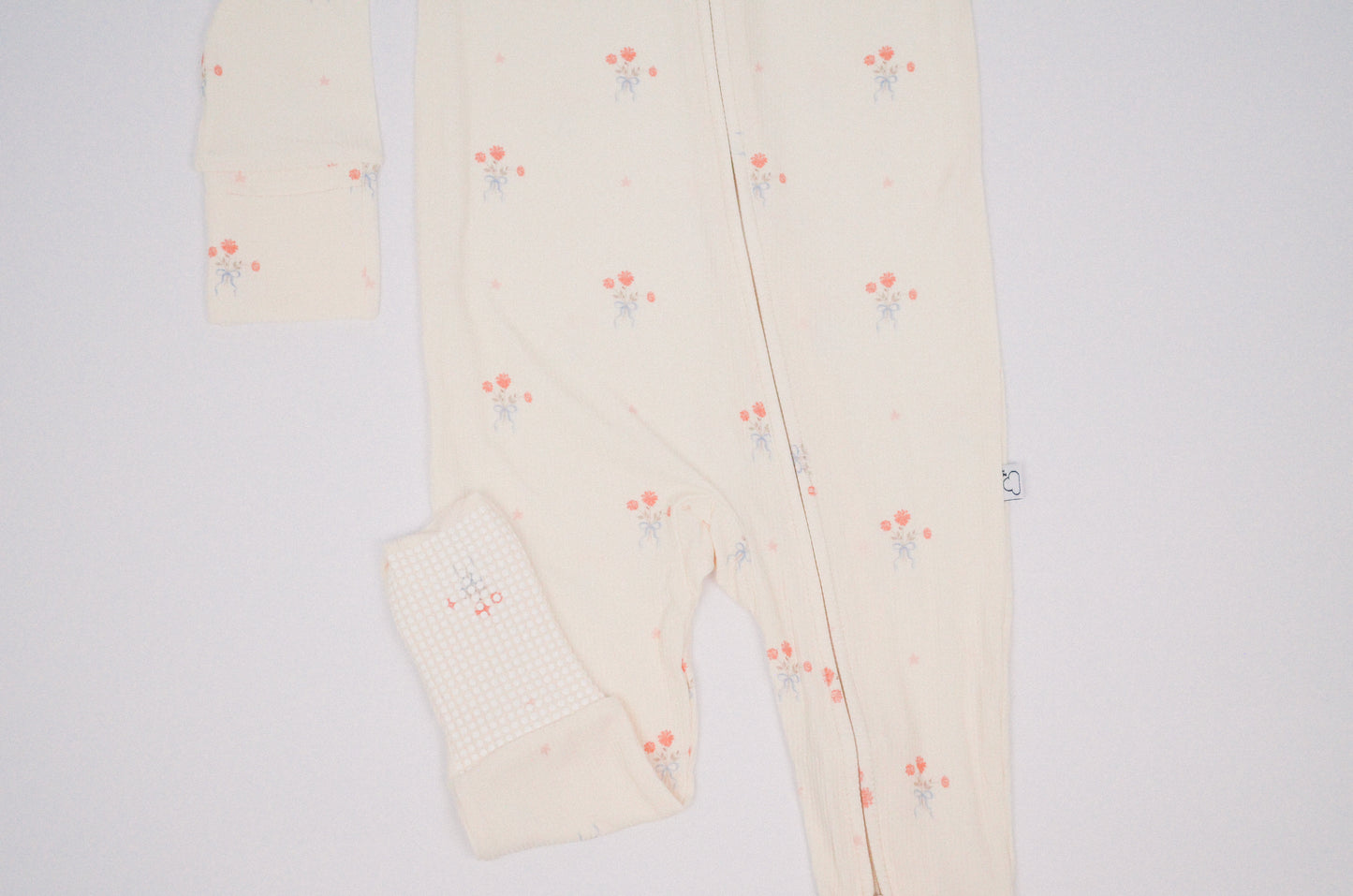 Bowquet Ribbed Bamboo Convertible Romper