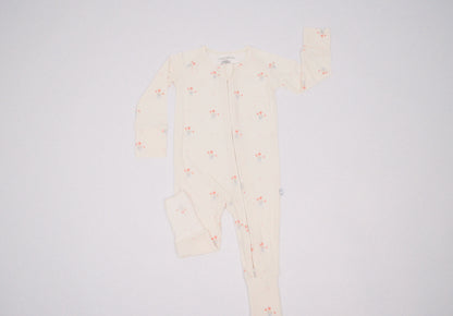 Bowquet Ribbed Bamboo Convertible Romper