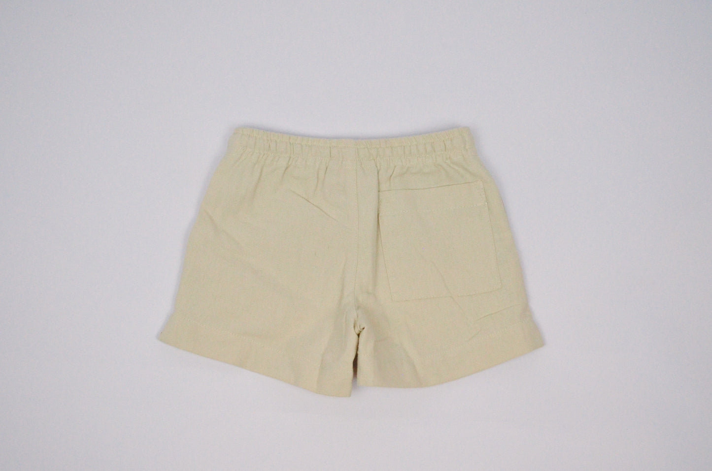 Linen Dock Shorts - Tan