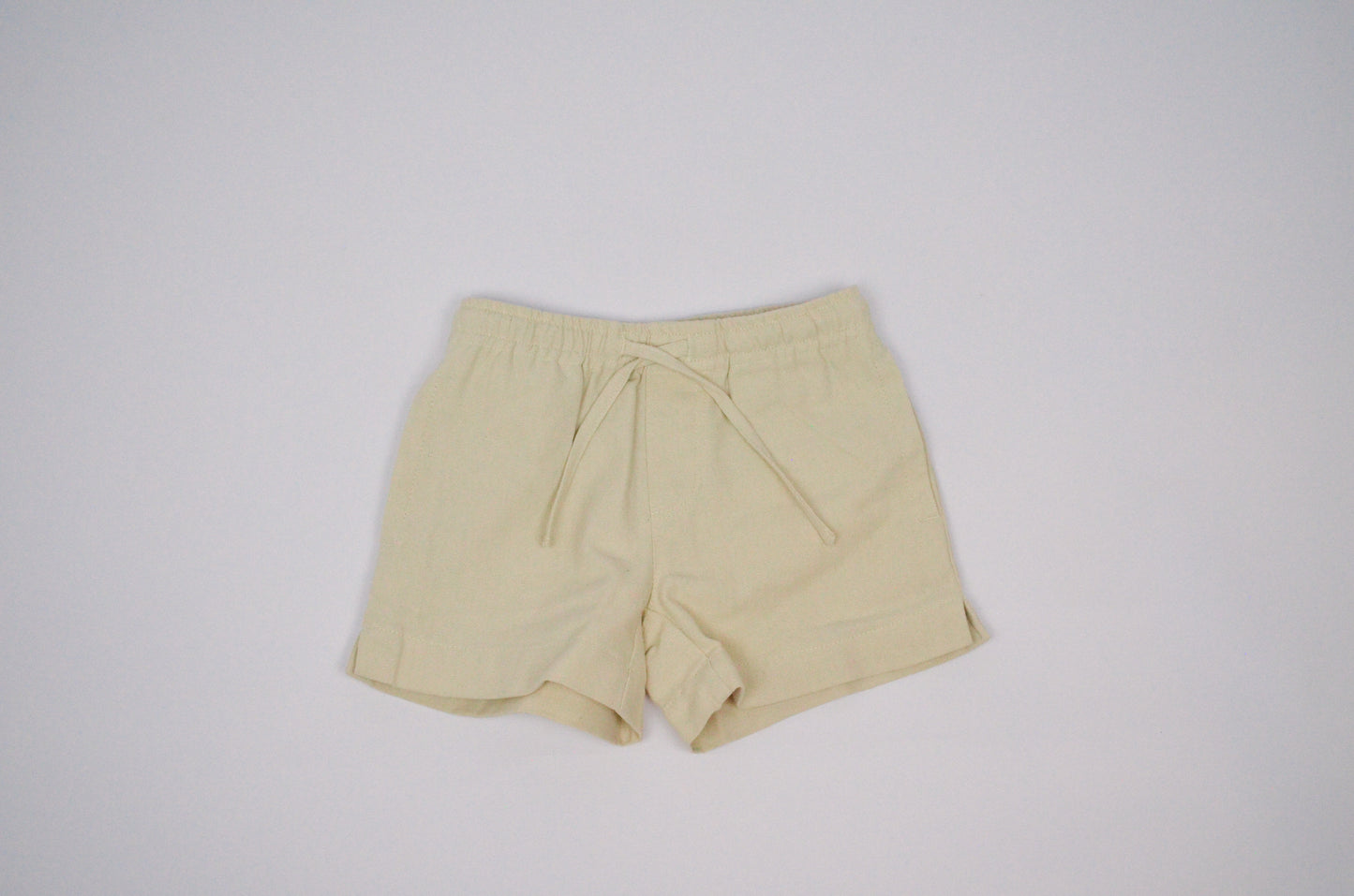 Linen Dock Shorts - Tan