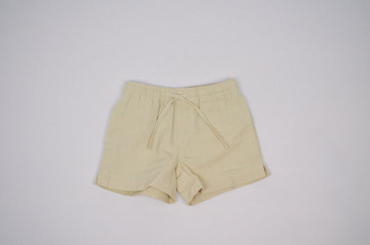 Linen Dock Shorts - Tan