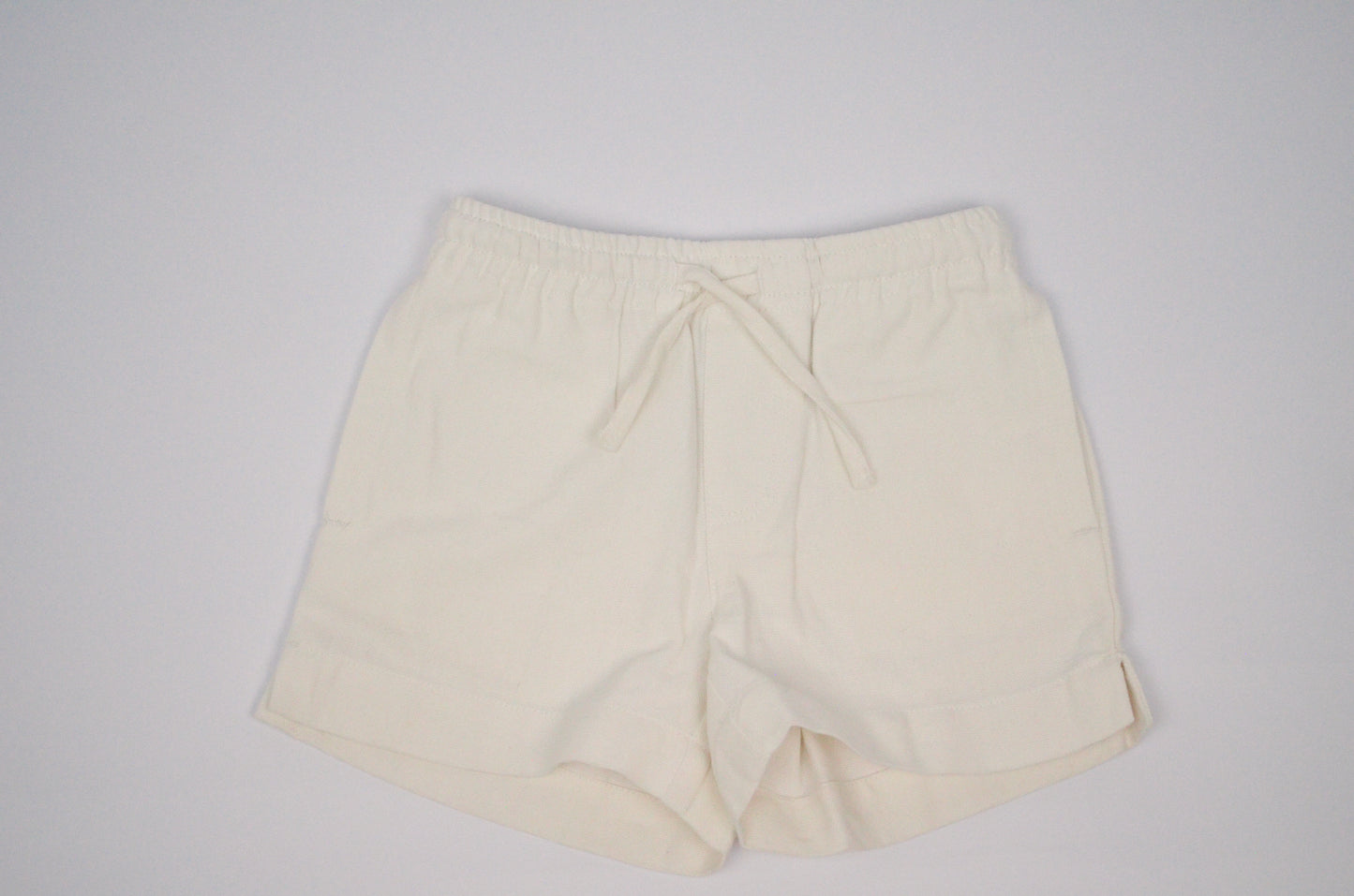 Linen Dock Shorts - White