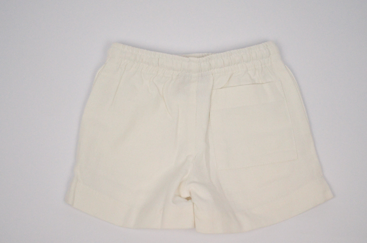 Linen Dock Shorts - White