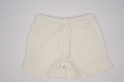 Linen Dock Shorts - White