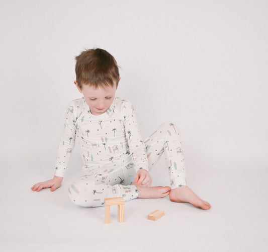 Beach Bum Bamboo Pajama Set