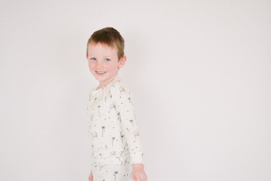 Beach Bum Bamboo Pajama Set