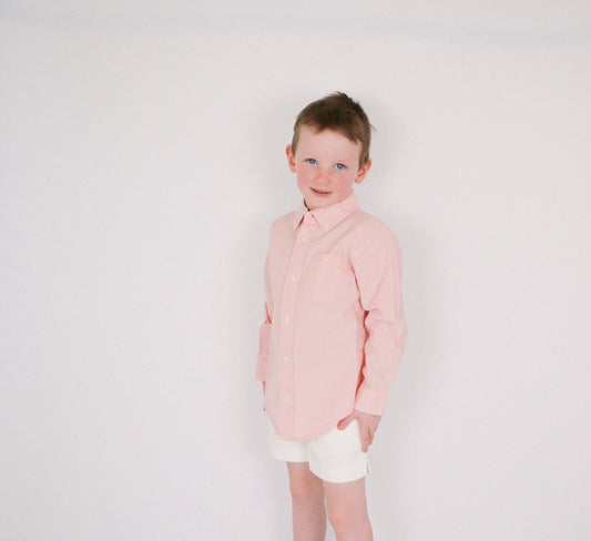 Linen Dock Shorts - White