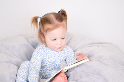 Swedish Floral Zip Pajamas