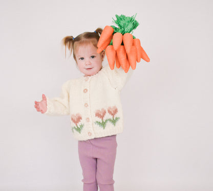 Tulip Flower Cardigan