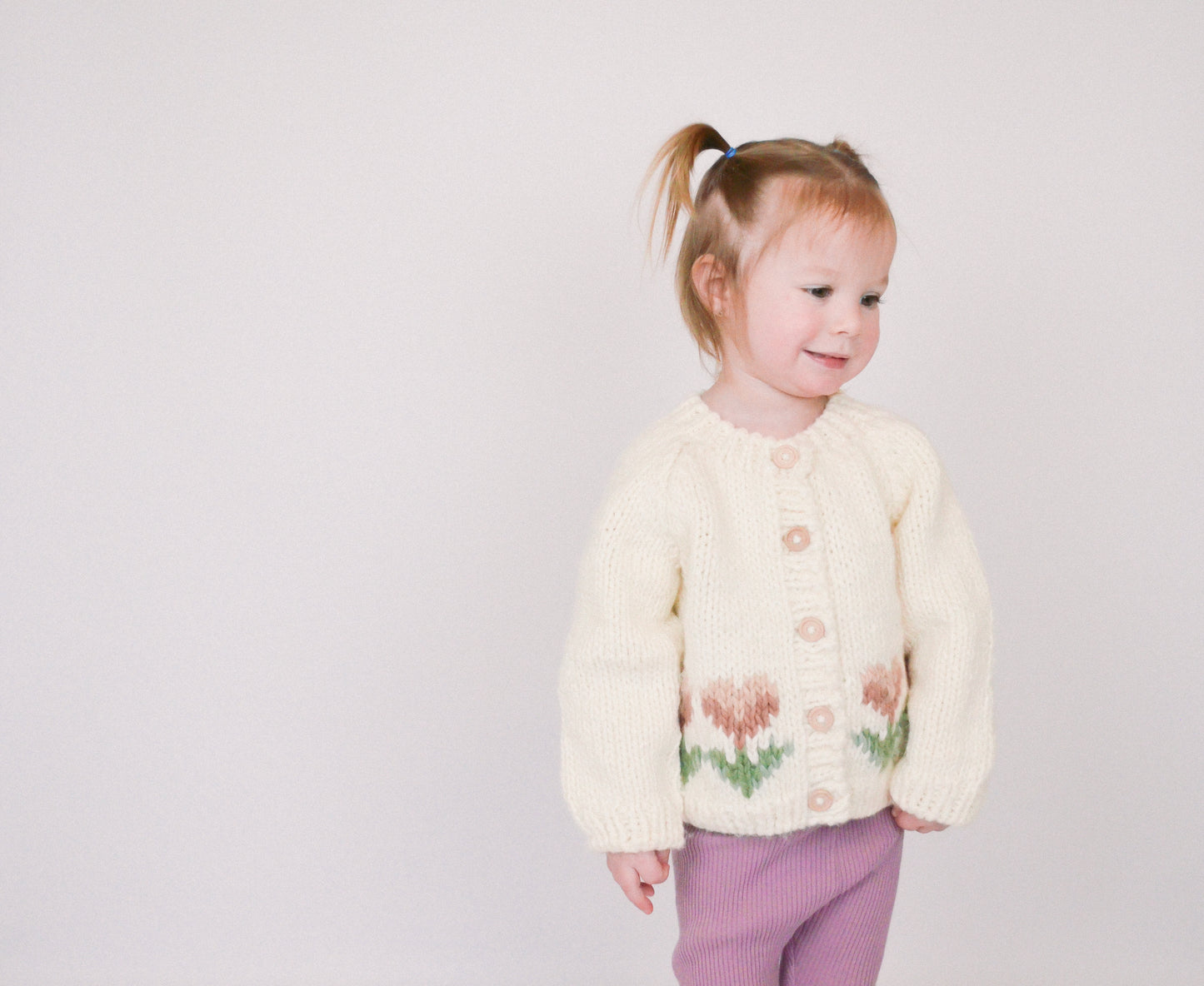 Tulip Flower Cardigan