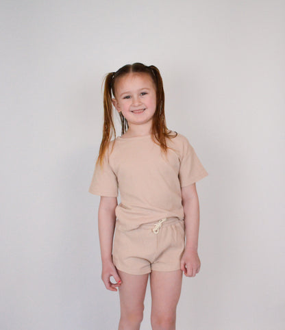 Tan Toddler Waffle Set