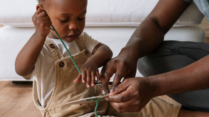 Lacing Cards - Baby Animals