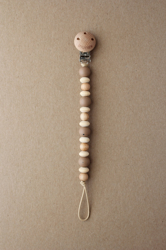 Pacifier Clip - Amor | Speckled Truffle
