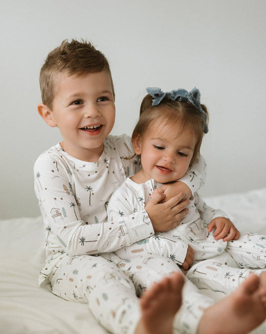 Beach Bum Two-Piece Pajamas